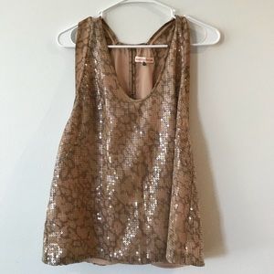 Rebecca Taylor Sequin Blouse